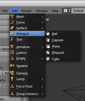 An Open Add Menu