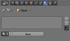 Property Panel After Material Icon Clicked