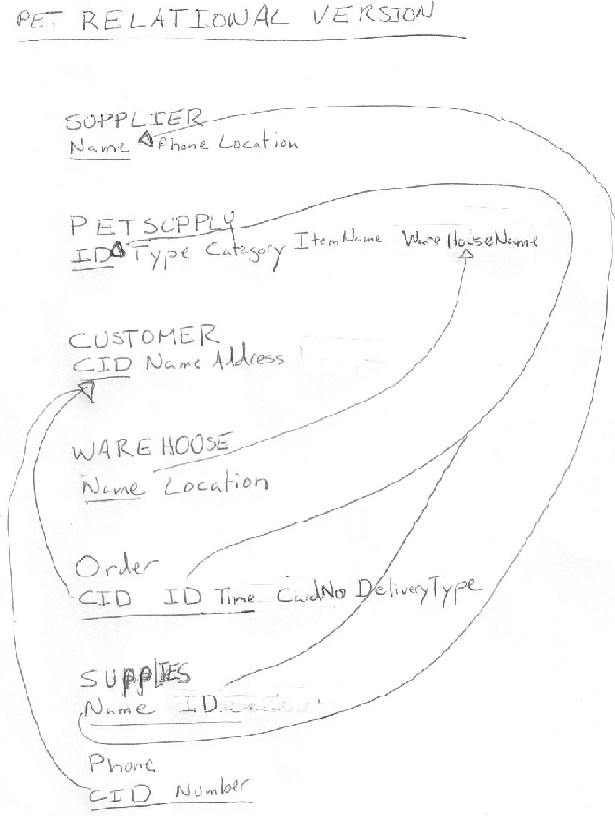 Pet Relational Diagram