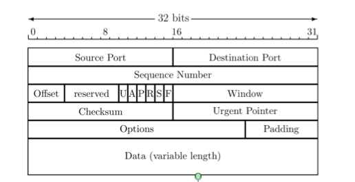 TCP Frame Parts