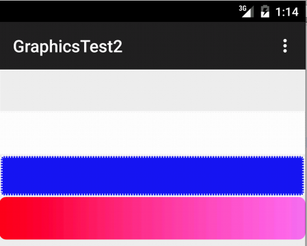 Image of a four ovals with different borders