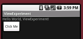 View Experiment Main Activity
