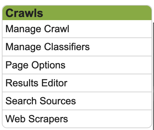 Crawl Activities