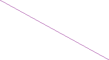 One pixel width purple line on a white background.