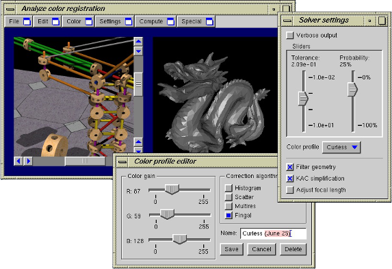 Screenshot of the GLOW Graphical User Interface widget set.