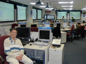Working in Mars Mission Control, JPL