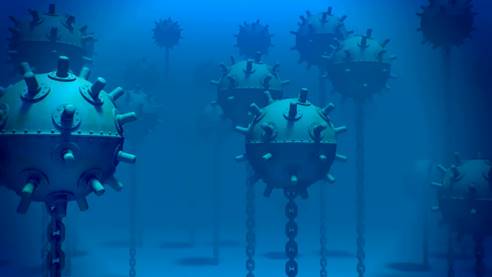 Image result for images of sea mines