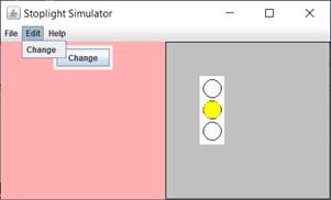File menu options are: