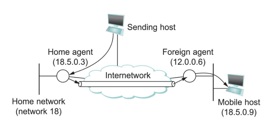 Mobile Host and Mobility Agents