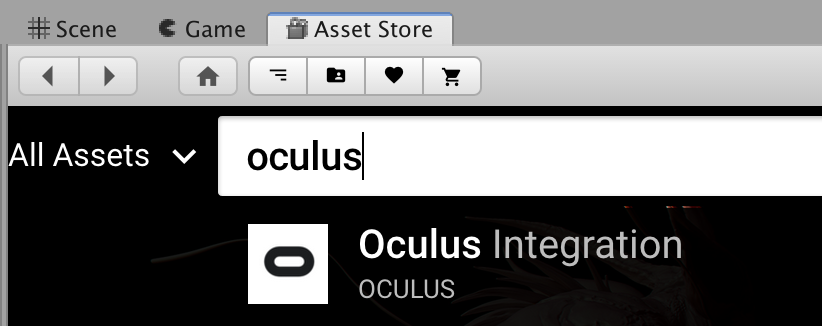Oculus Integration