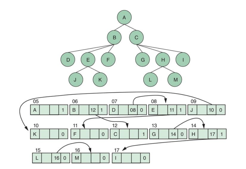Example Linked List Tree