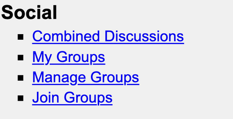 Page Options Tabs