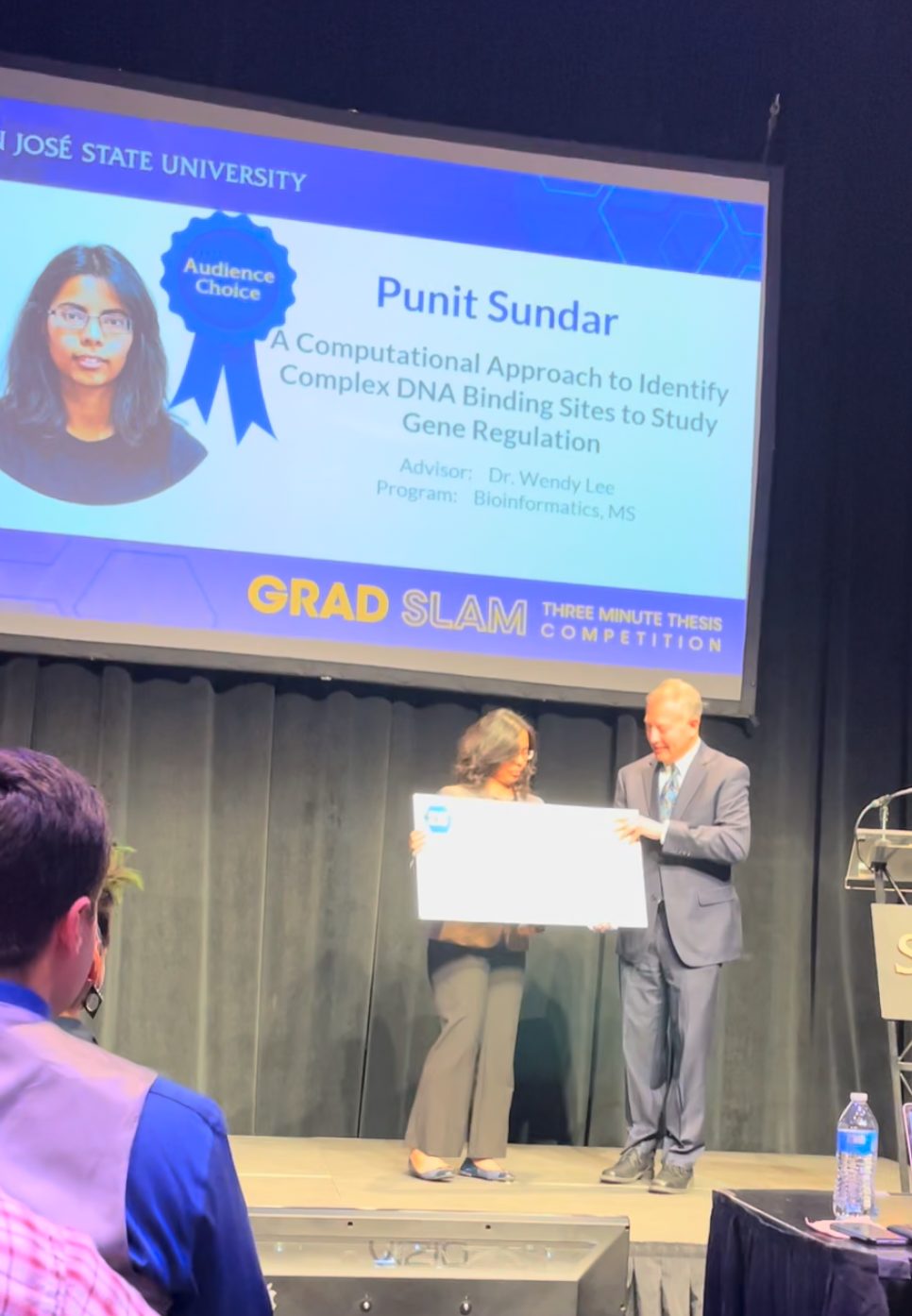 Punit Sundar won the Audience Choice Award at Grad Slam 2022, photo 2
