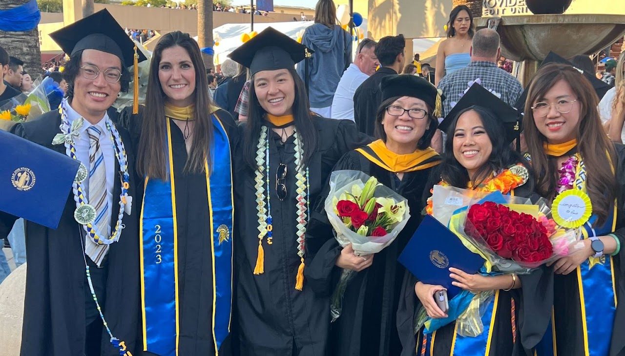 Spring 2023 Graduates from the Lee Lab, photo 1